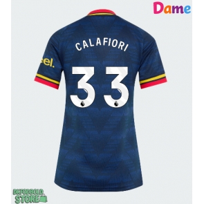 Arsenal Riccardo Calafiori #33 Replika Udebanetrøje Dame 2026-27 Kortærmet